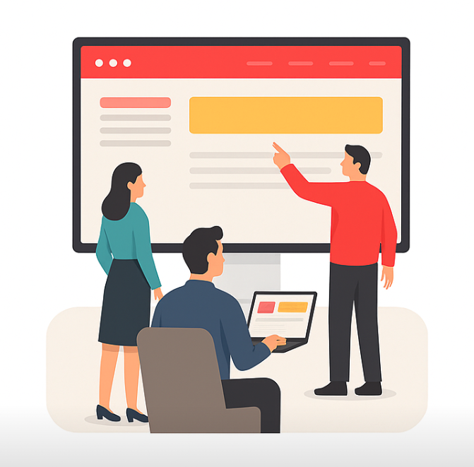 ホームページ制作イメージ